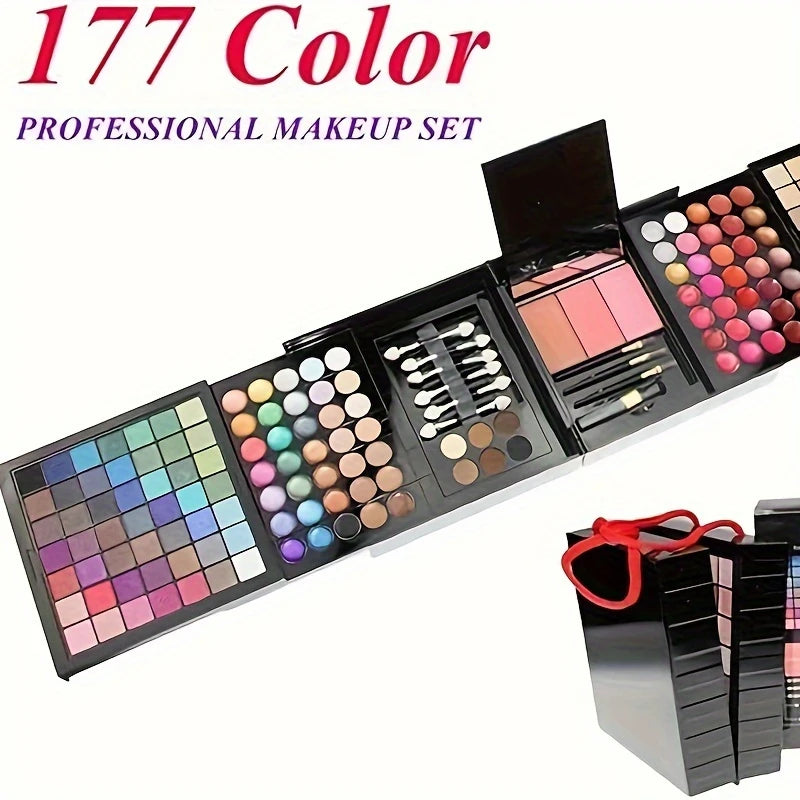 All-in-One Ultimate Color Palette – 177 Shade Makeup Gift Set