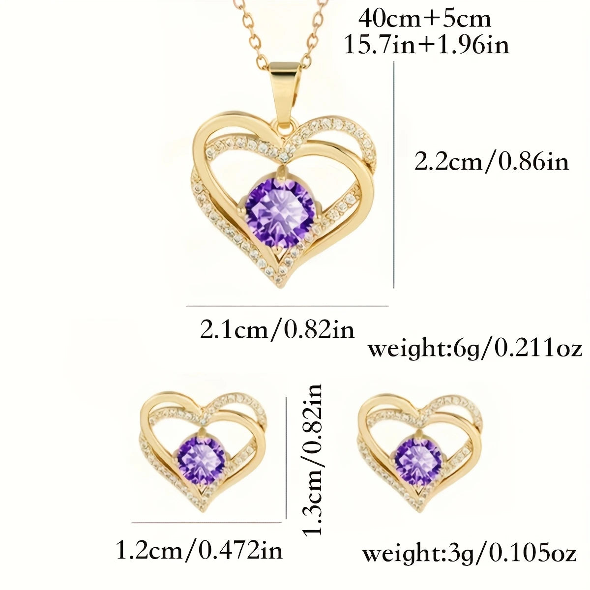 Eternal Rose & Heart Pendant Gift Box – Luxe Keepsake for Her