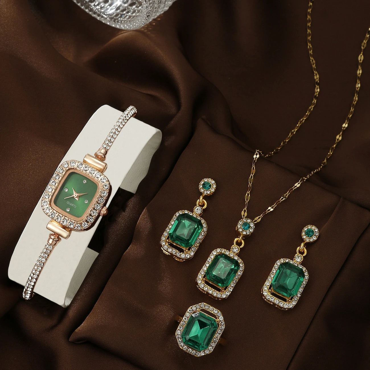 Glam Gem Set – 4-Piece Luxe Jewelry Collection