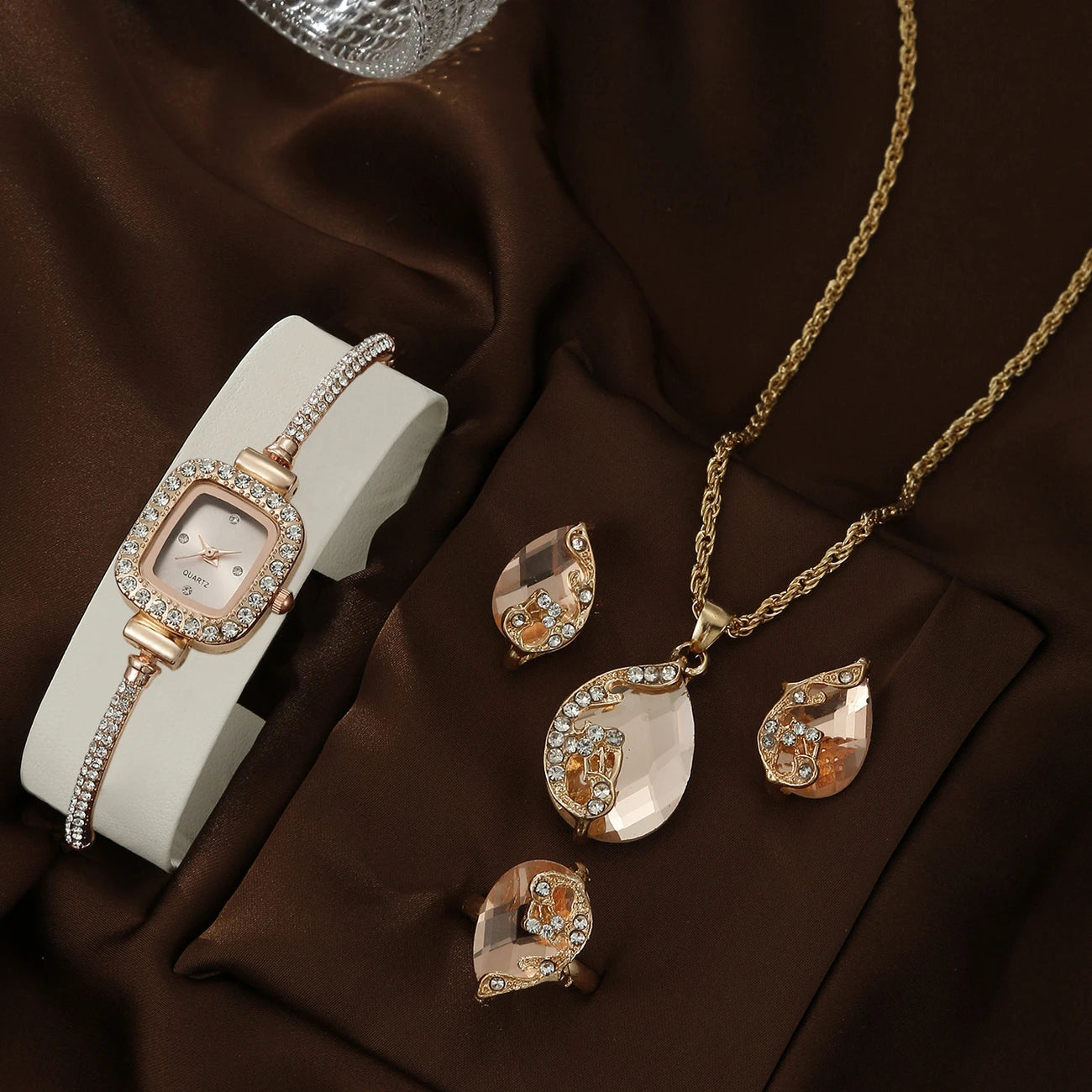 Glam Gem Set – 4-Piece Luxe Jewelry Collection