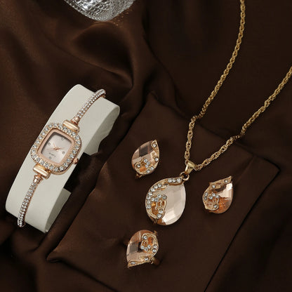 Glam Gem Set – 4-Piece Luxe Jewelry Collection